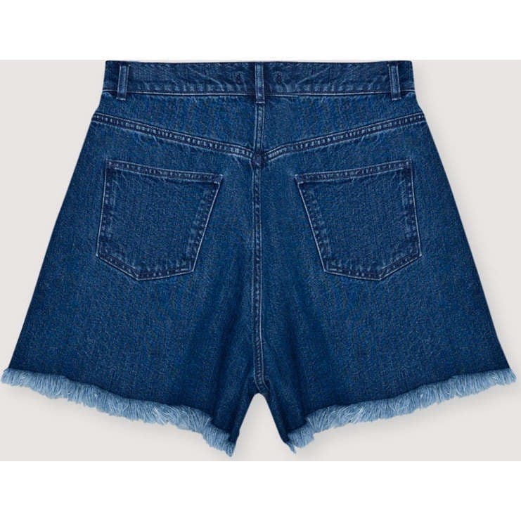 TNS Denim Woman Short Indigo Denim