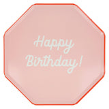 Mixed Happy Birthday Dinner Plates