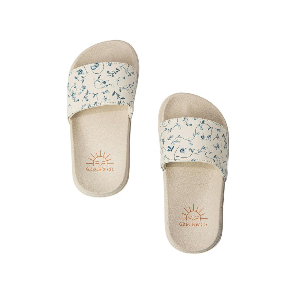Slide Sandal | Patterns - Scandi Floral