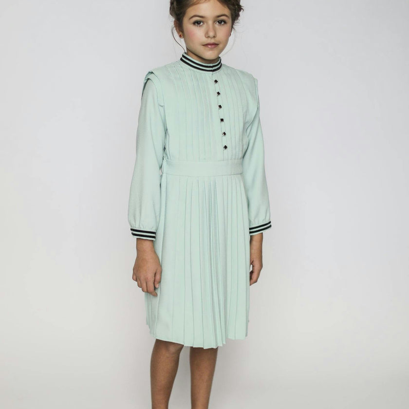 Vivienne dress (chiffon mint)