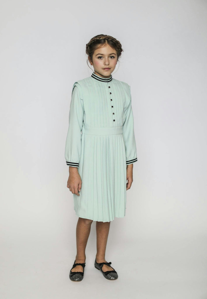 Vivienne dress (chiffon mint)