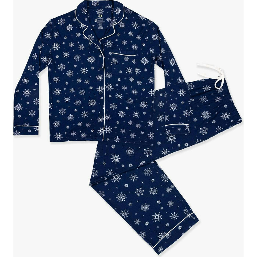 Snowflake Bamboo Men's Pajama Set