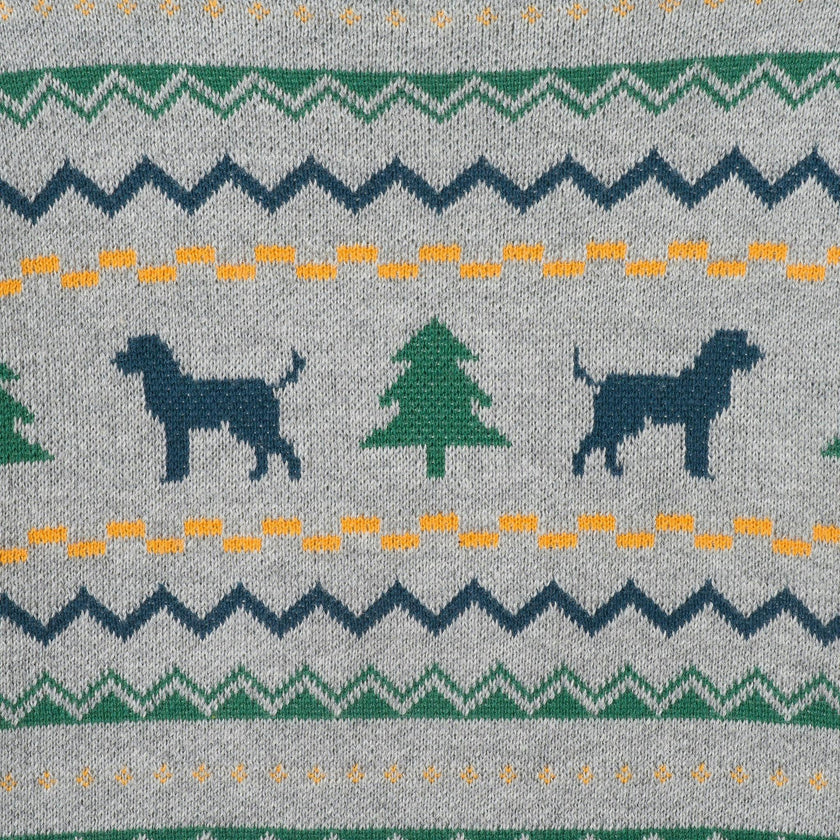 Boys Sweater & Jogger Set | Winter Dogs - Grey
