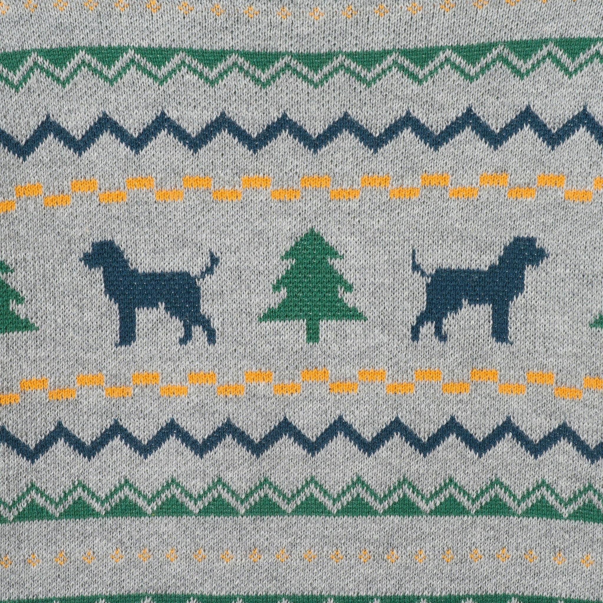 Boys Sweater & Jogger Set | Winter Dogs - Grey
