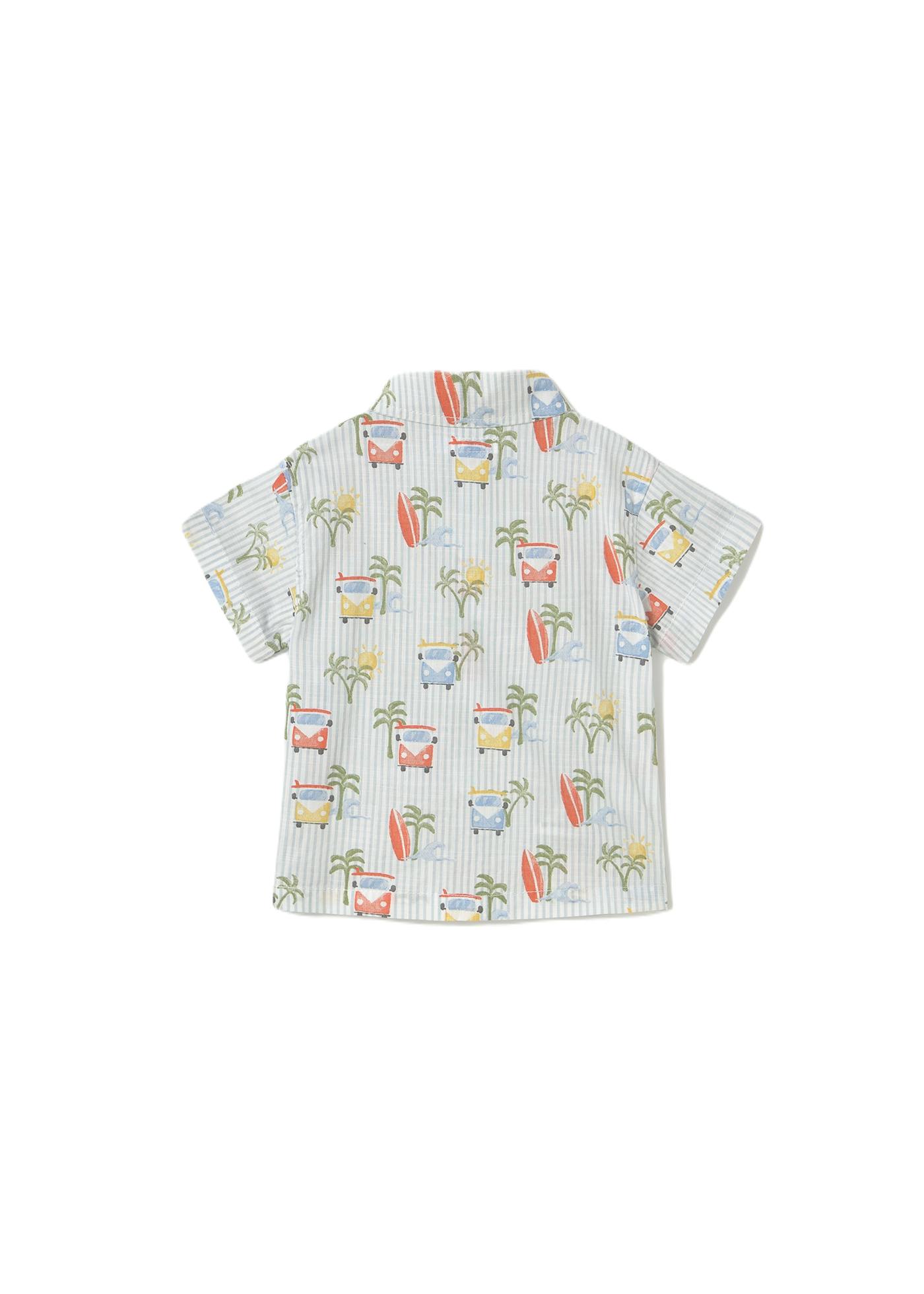 Summer Surfboard Buttondown Shirt