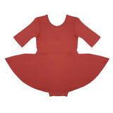 Quarter Sleeve Twirl Dress