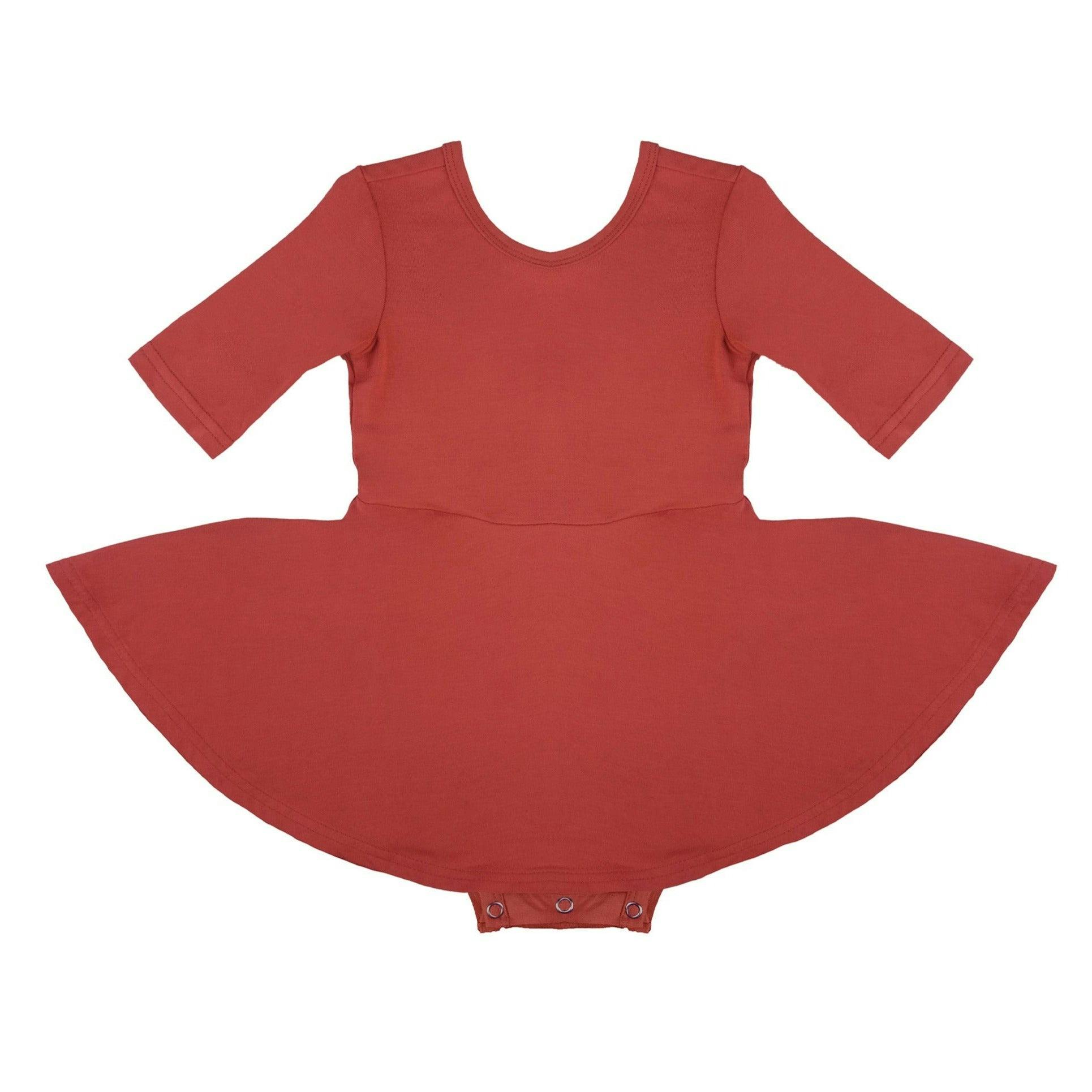 Quarter Sleeve Twirl Dress