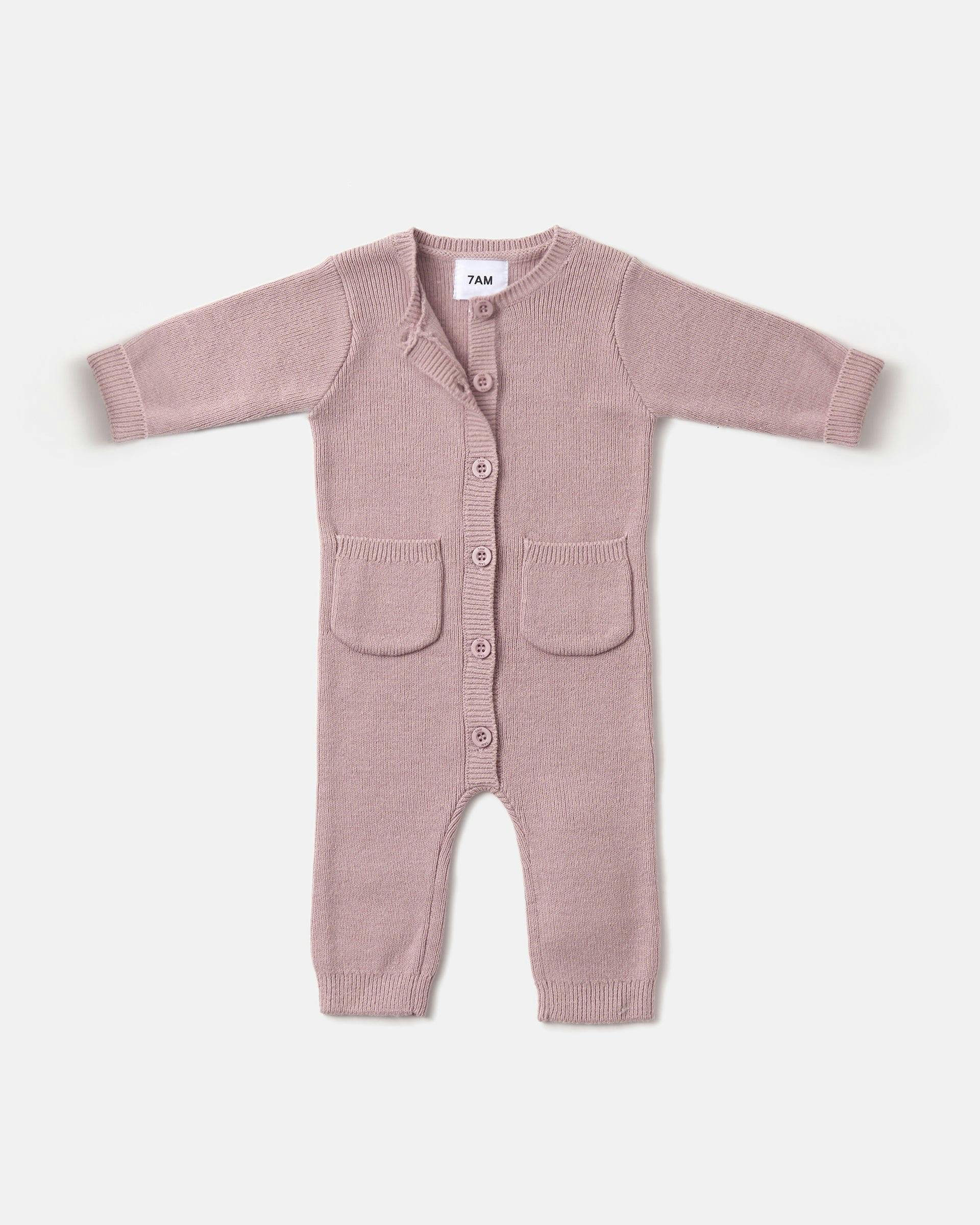 Long Sleeve Ribbed Jumpsuit - Chunky
