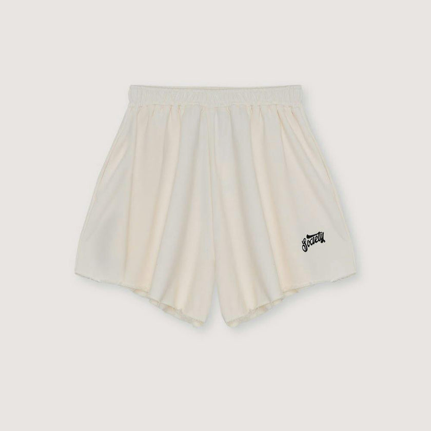 Mazus Woman Short  Ecru