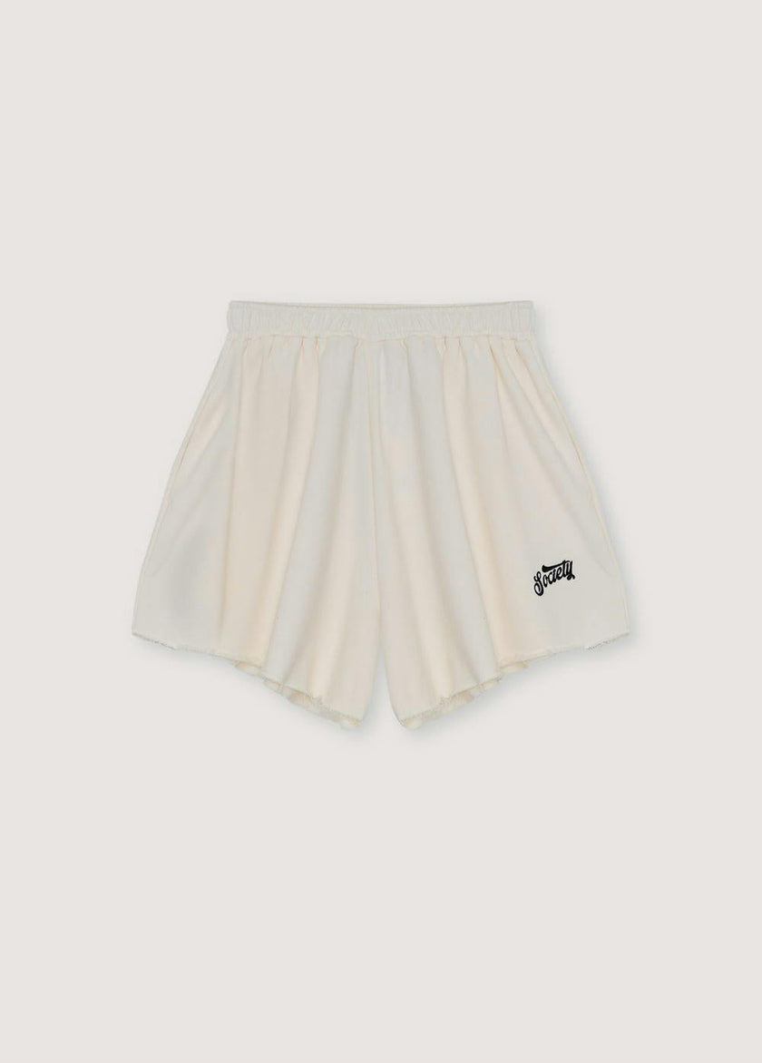 Mazus Woman Short  Ecru