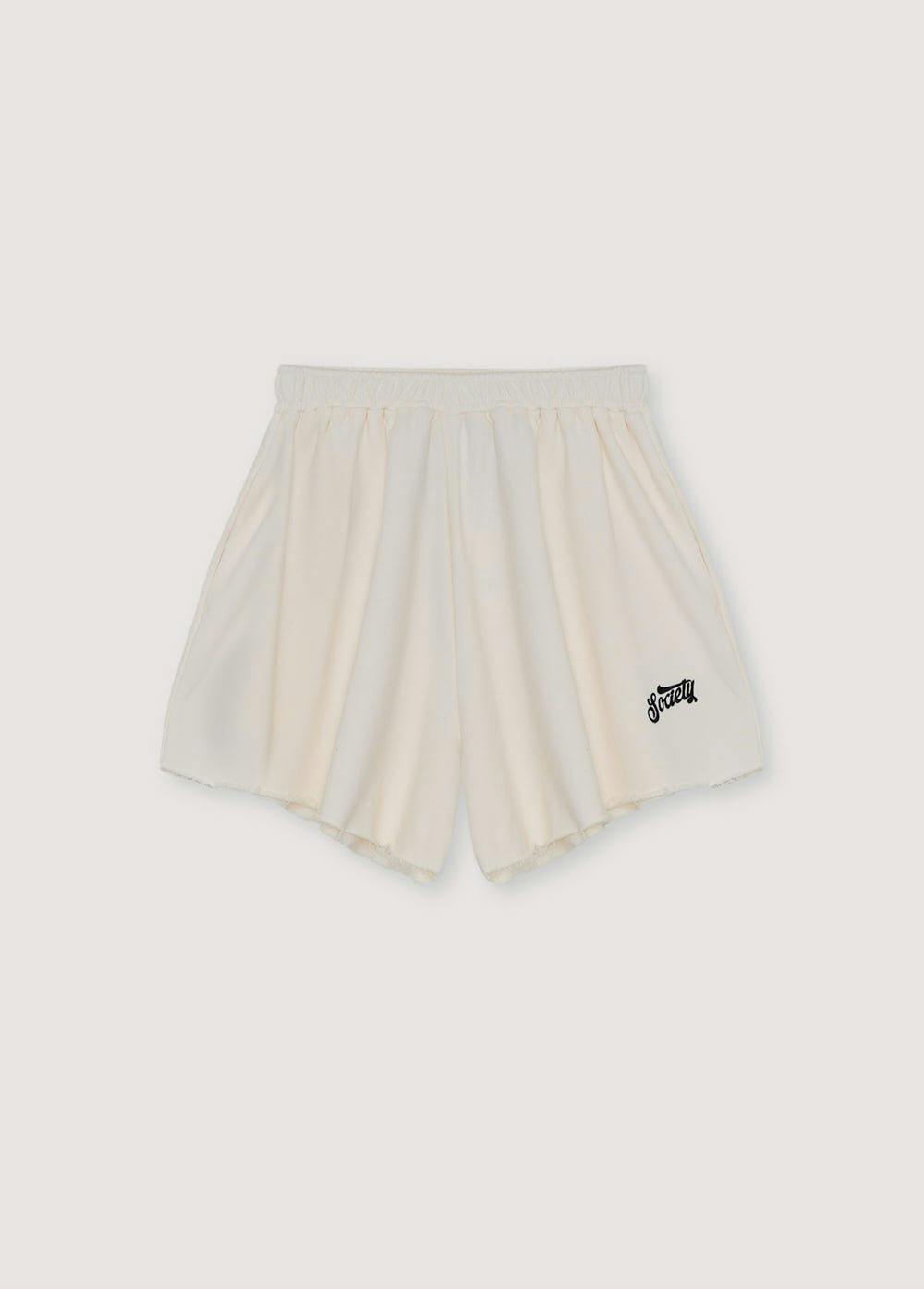 Mazus Woman Short  Ecru