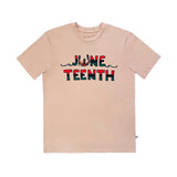 Men's Bamboo Juneteenth T-Shirt, Tan