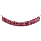 Pink Tinsel Fringe Garland