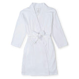 Gwen Girls' Pima Cotton Spa Wrap White
