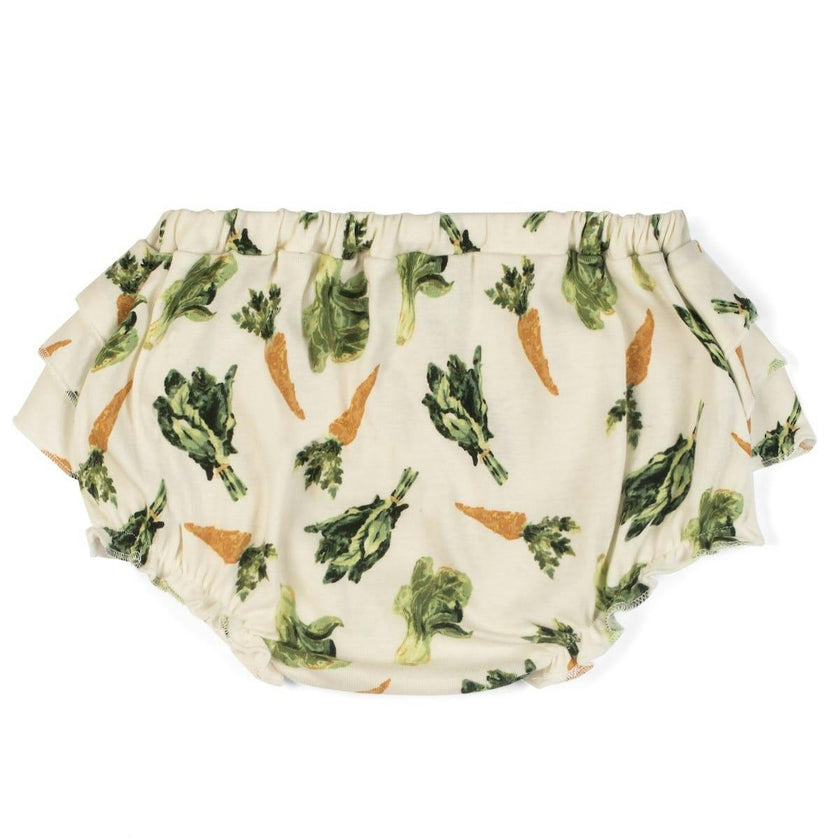 Fresh Veggies Organic Cotton Ruffle Bloomer