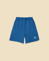 Knit Play Shorts in Sonic Blue