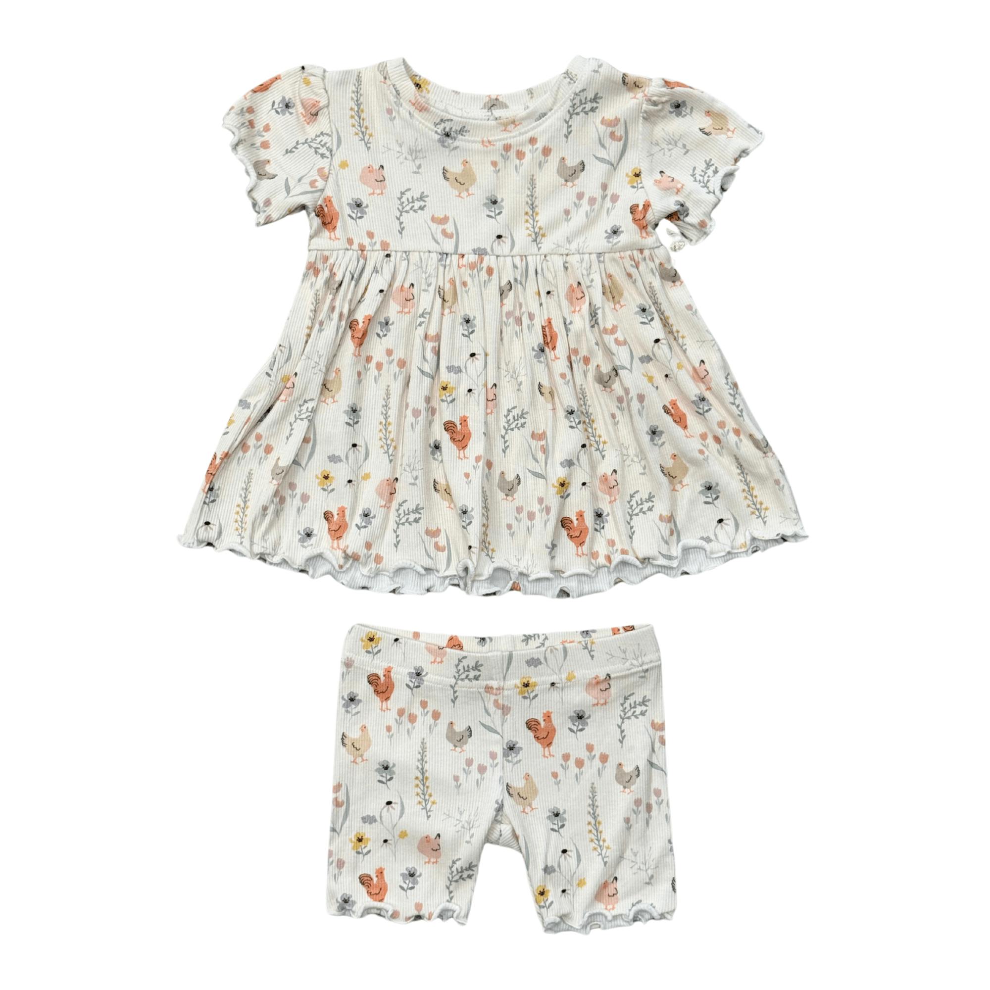 Girl's Babydoll Set