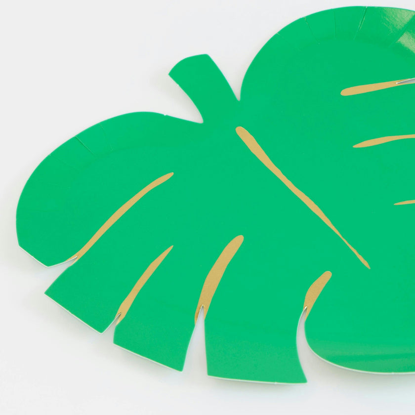 Tropical Leaf Plates