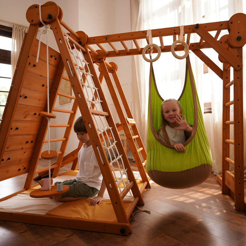 Chestnut | Outdoor & Indoor Foldable Jungle Gym