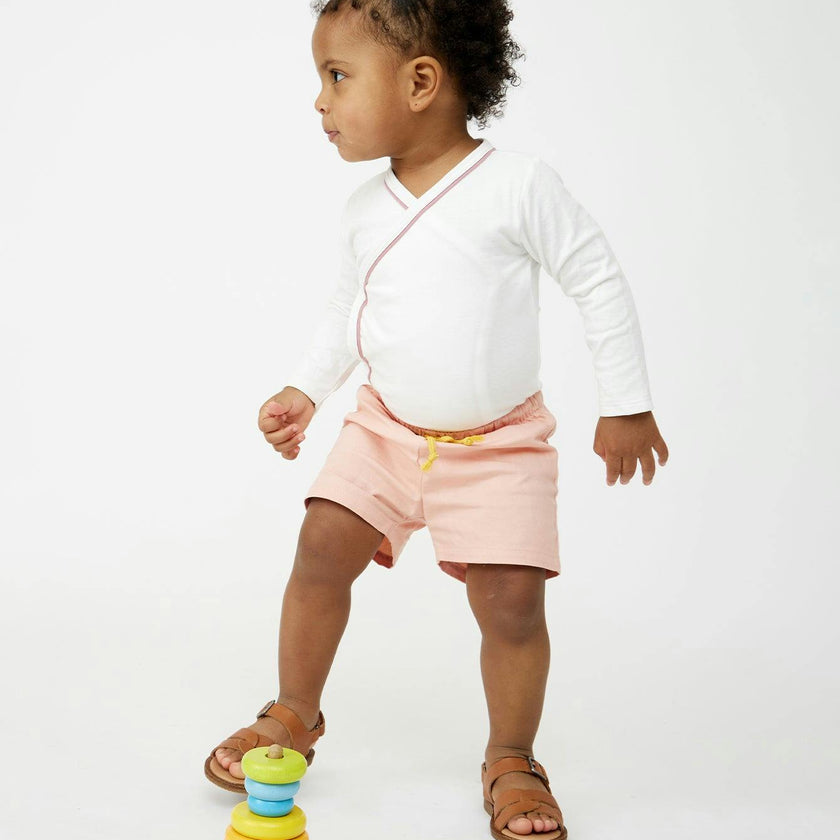 Crossbody One-piece, Rose Piping