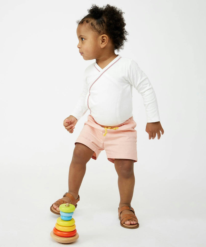 Crossbody One-piece, Rose Piping