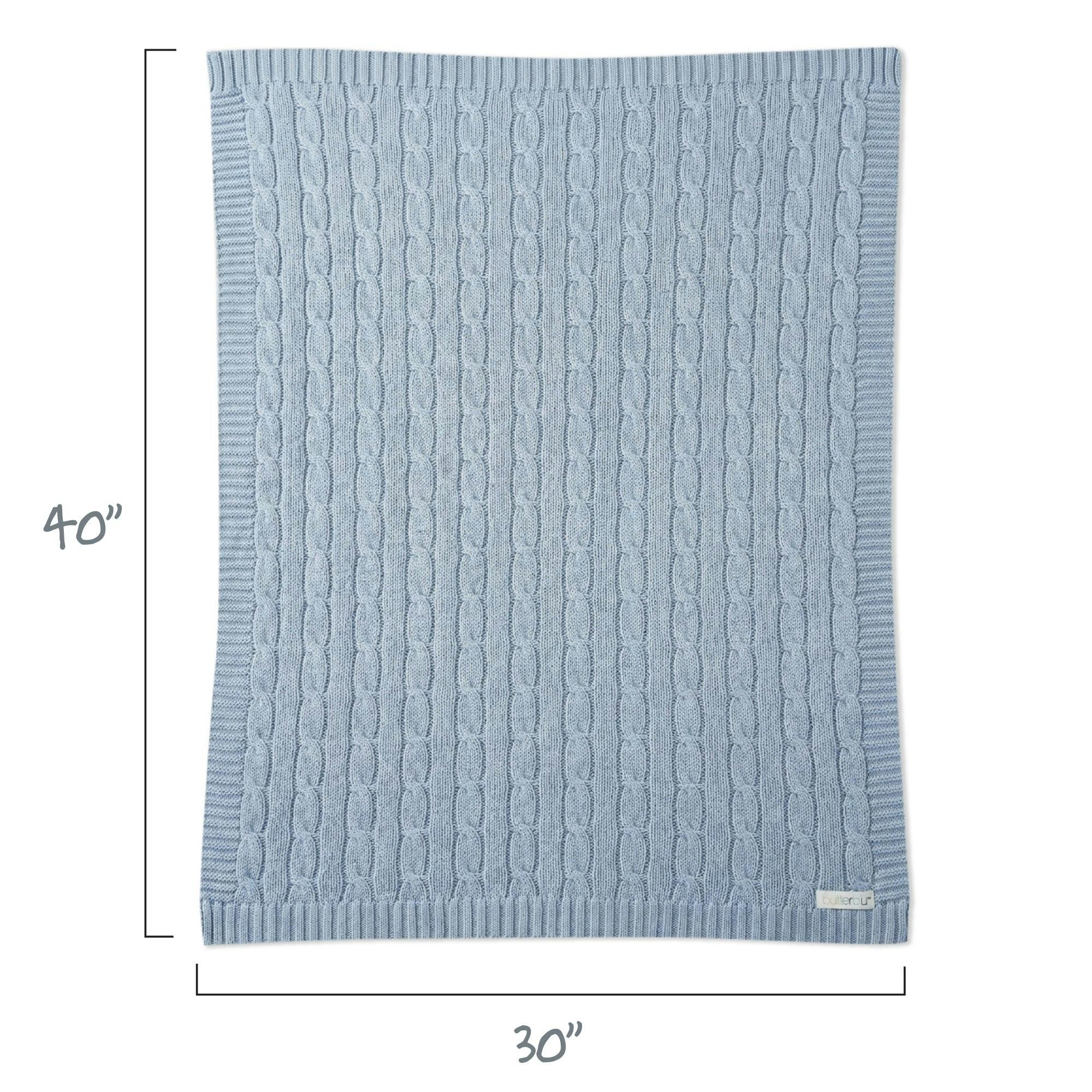 SPARROW Sweater Knit Receiving Blanket