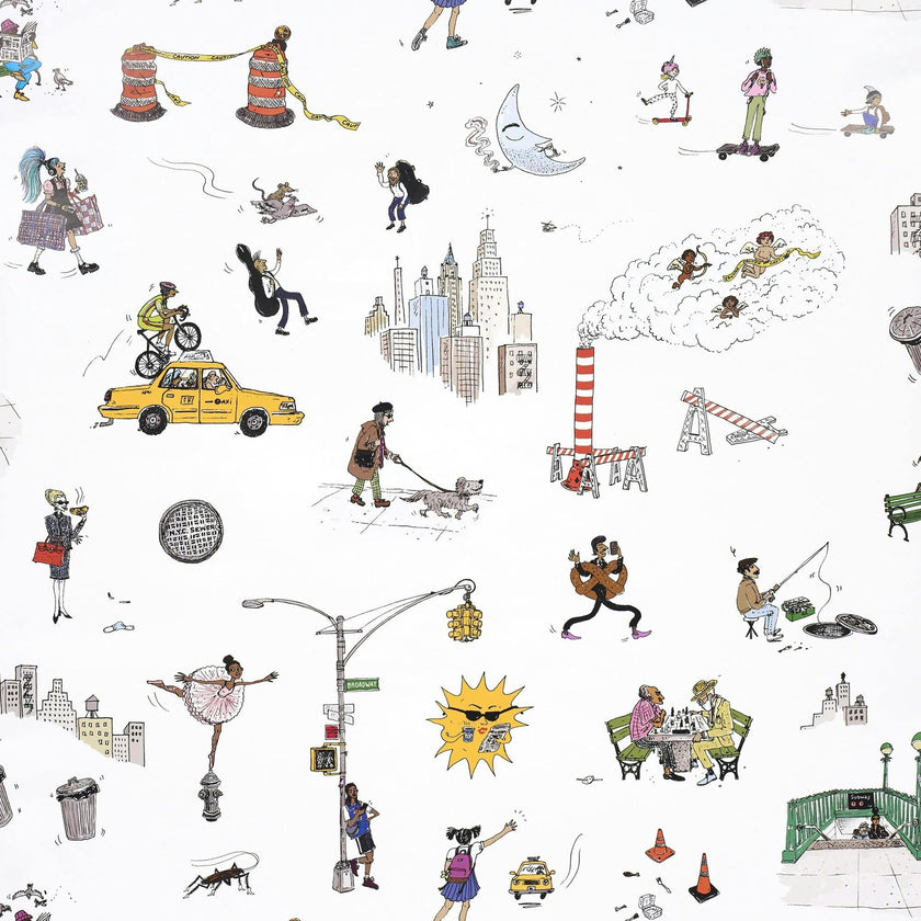 Joana Avilez'S Street Scenes Peel & Stick Wallpaper
