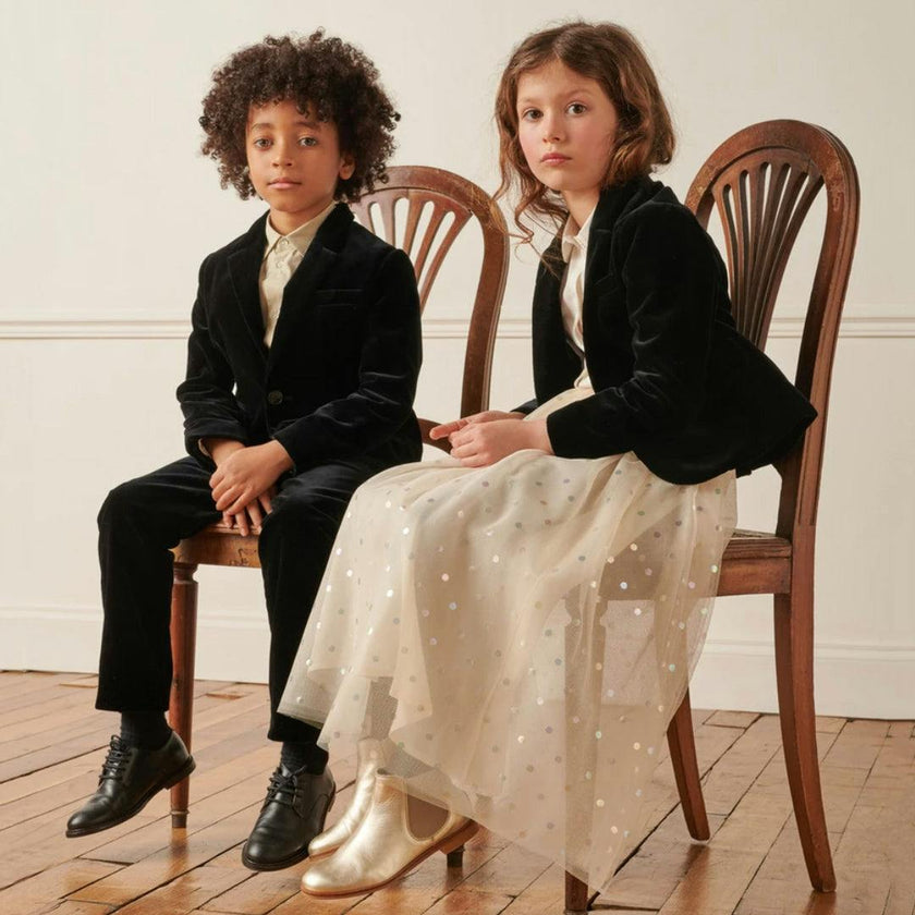 BONPOINT Timote Velvet Suit Pants