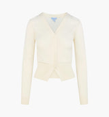 The Amal Cardigan - Antique White