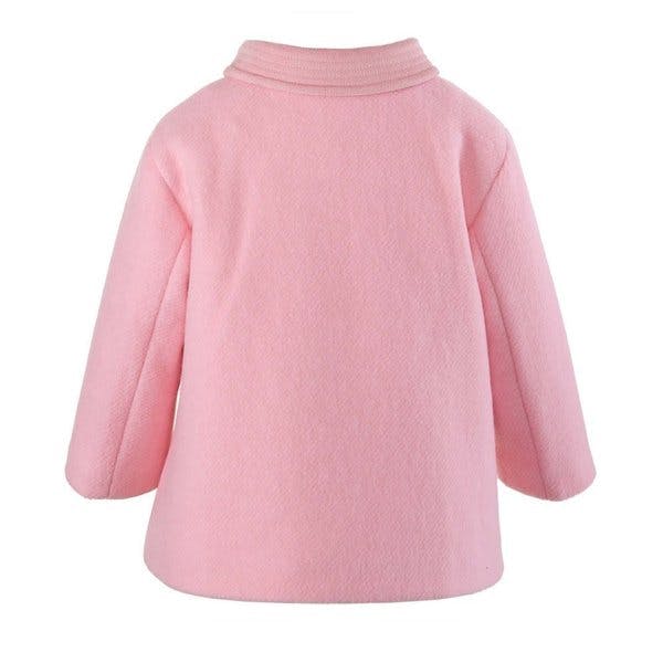 Velvet Trim Pram Coat