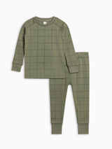 2 Piece Long Sleeve Jammie Set - Basket
