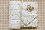 Organic Toddler Nap Roll-N-Rest Mat Set (Blueberry)