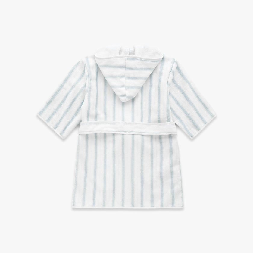 Seaside Stripes Bathrobe - Ocean