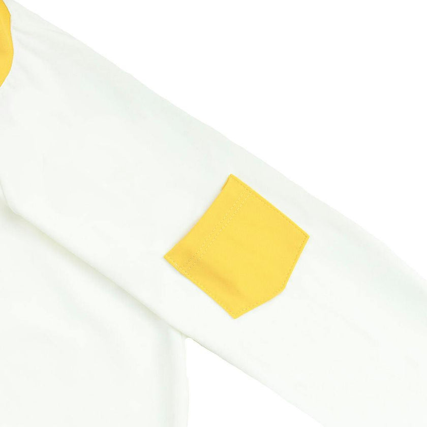 Leo Rashguard Ivory And Sicilian Yellow