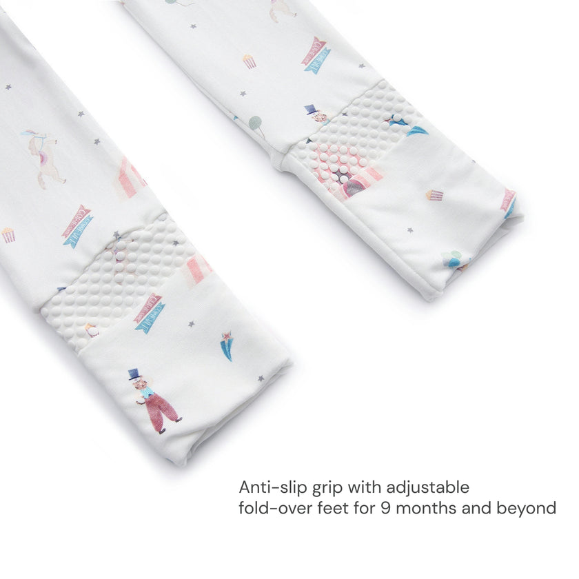 Bamboo Footie Pajama Sleepsuit - Le Cirque