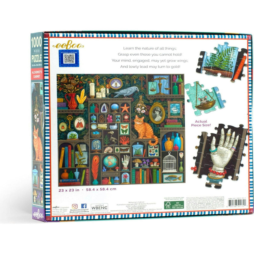Piece and Love Alchemist Cabinet Jigsaw  Puzzle