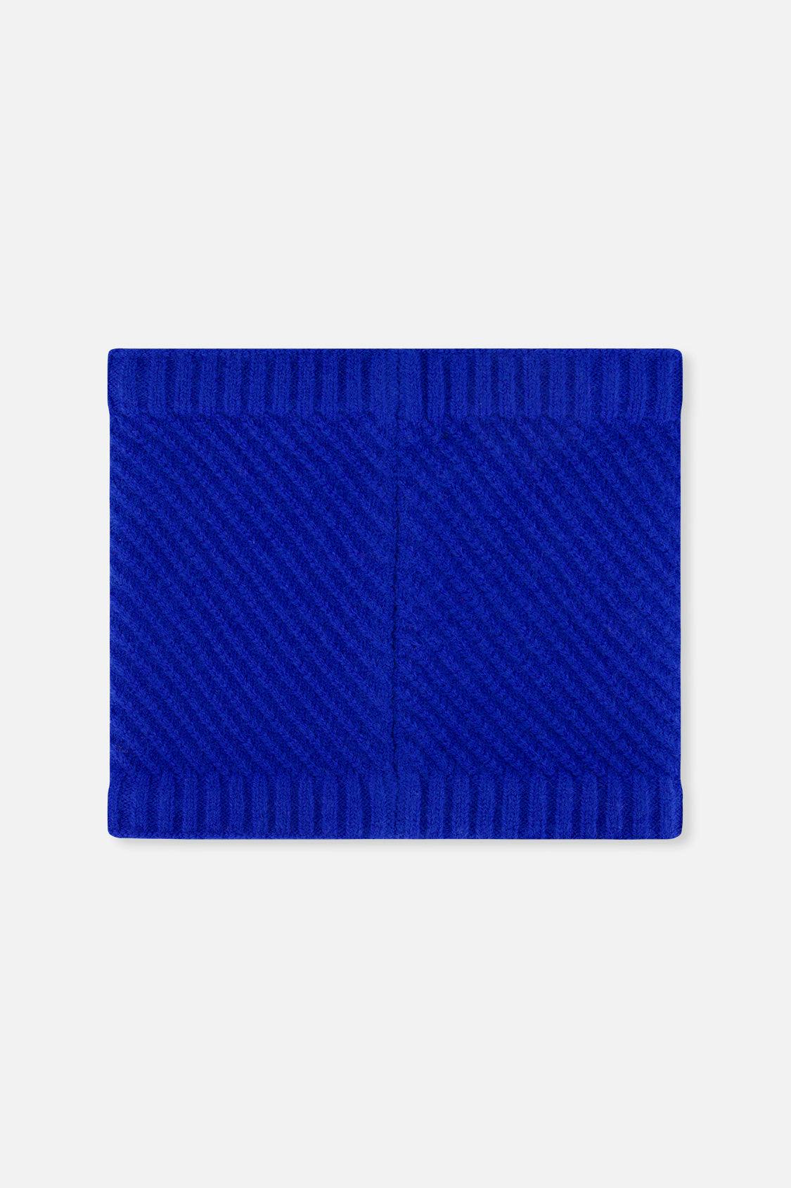 Winter Knit Neckwarmer Royal Blue
