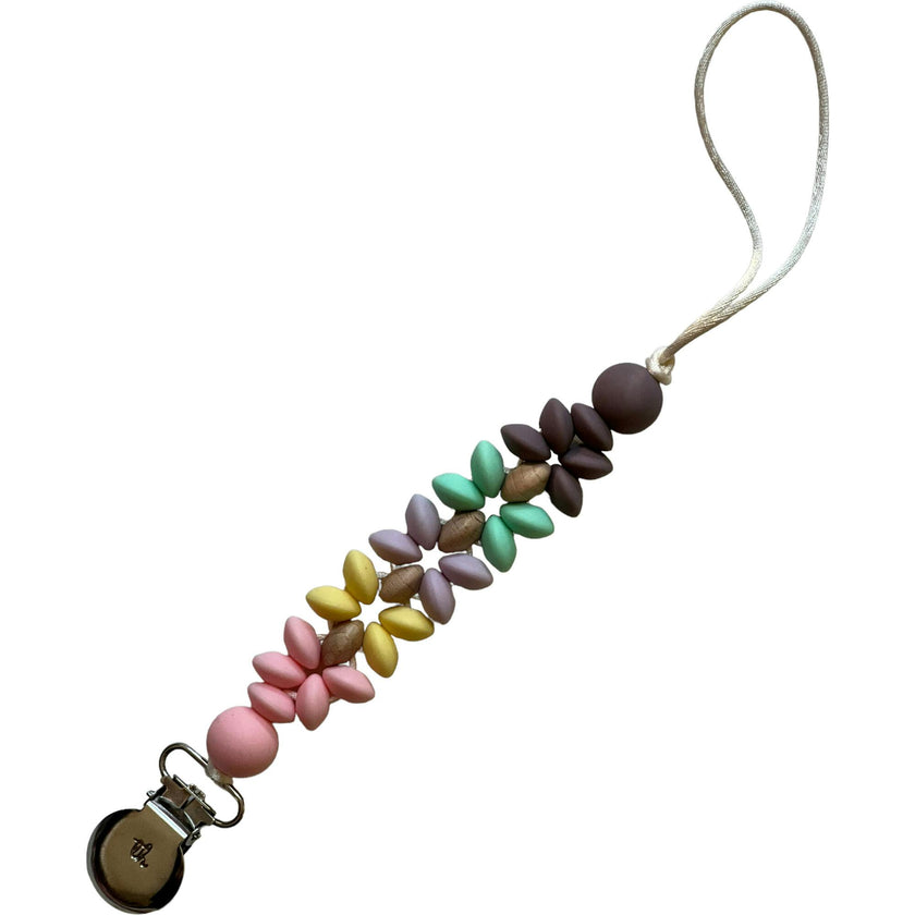 Petite Mila Pacifier And Toy Clip