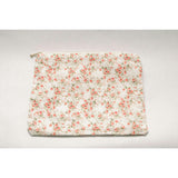Briar Rose Timeless Floral Ruffle Zipper Pouch