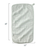 RILEY 5-Pack Crinkle Muslin Burp Cloths
