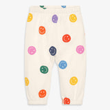 Baby sweatpant in happy faces