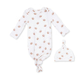 Mini Footballs - Knotted Gown and Knotted Hat