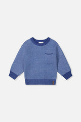 Knit Sweater Blue