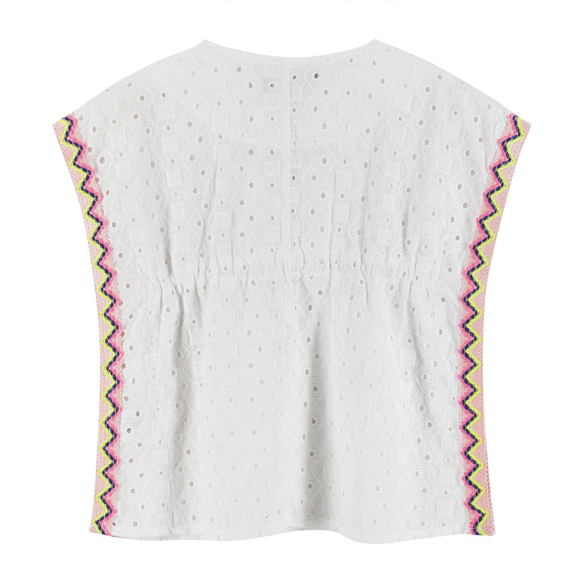 Eyelet Swim Cover-Up