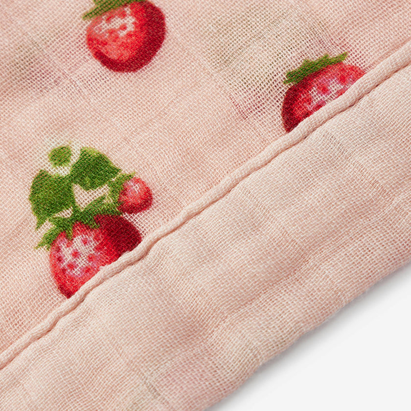Strawberry Bamboo Mini Lovey