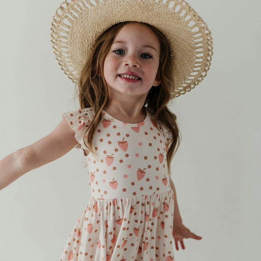Girl's Sleeveless Twirl Dress