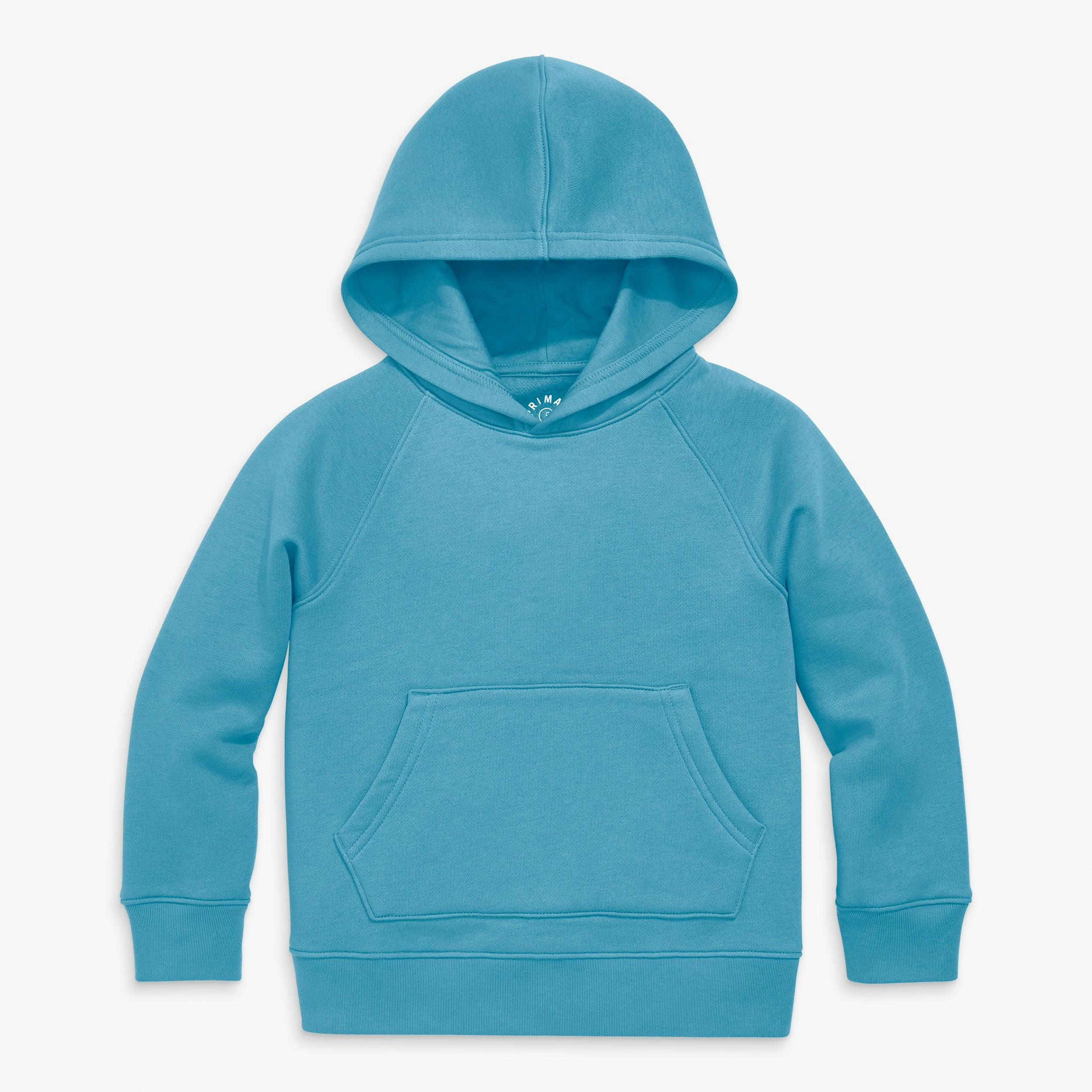 Kids cozy fleece pullover hoodie