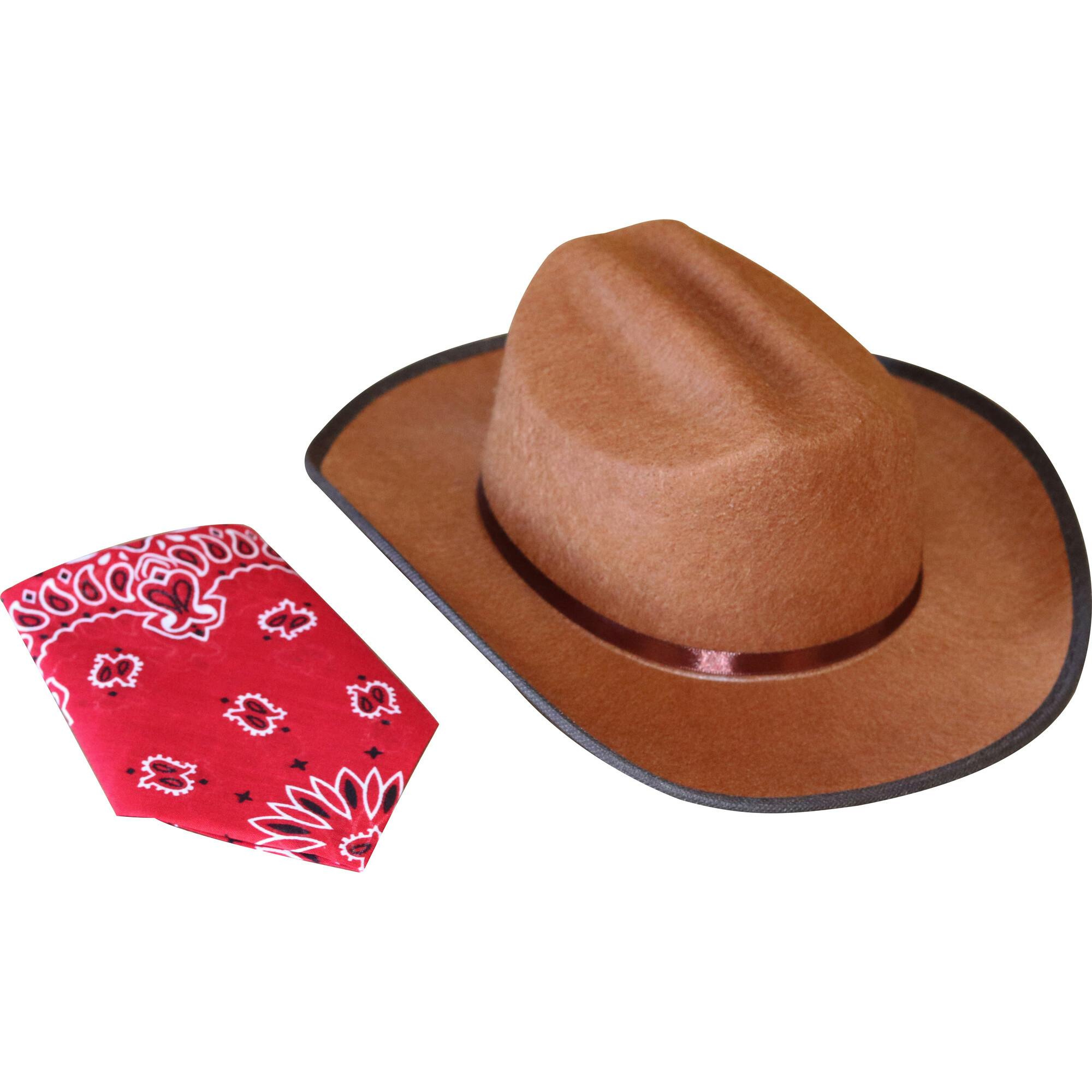 Jr. Cowboy Hat w/ Bandanna