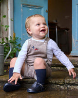 Baby Alfie Bib Shorts in Car