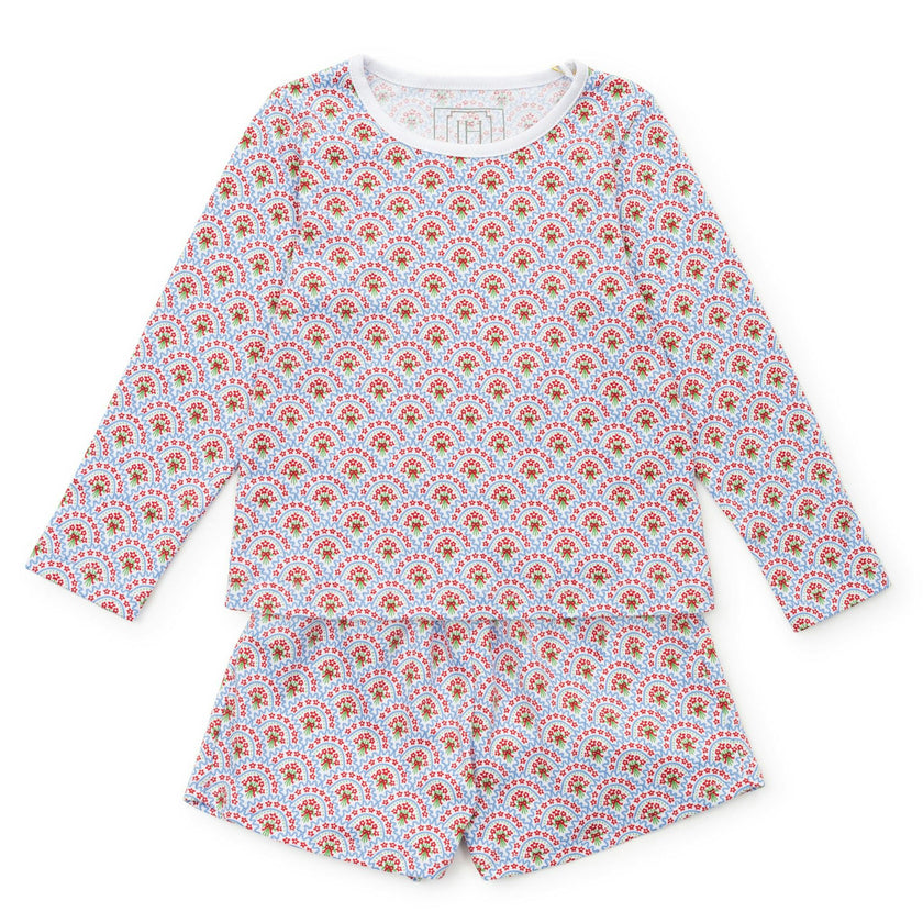 Sophie Girls' Short Set Bunting Floral